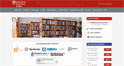 Desktop Screenshot of knjiznica-krsko.si